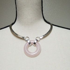 Hammered Bronze Rose Quartz by RLM